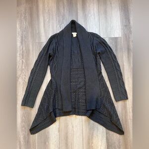 Pretty Good Acrylic Long Gray Sweater